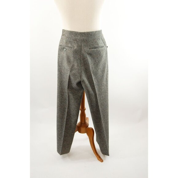 1970s men's tweed suit with elbow patches three piece suit with sweater vest - Picture 9 of 10